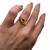 Citrine Lady's Stone Ring 10K Yellow Gold 3.1g 4 thumbnail