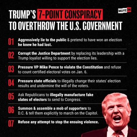 Trump's 7 Point Conspiracy 1