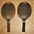 5 Vintage  Wood Paddle Ball Racquet s, FOR USE OR DECOR 3 thumbnail