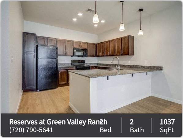 $1,925 / 2br - 1037ft2 - The Reserves at Green Valley Ranch - 2 Bed, 2 Bath, Beautiful landscap (Denver)63844743133697121