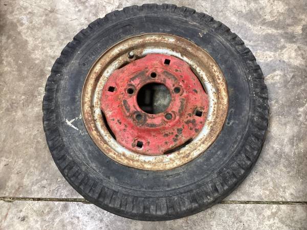 Farmall Cub Front Tire/ Rim/ Center 1