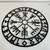 RARE METAL ICELANDIC VEGVISIR WAYFINDER VIKING HEATHER PAGAN SYMBOL 1 thumbnail