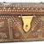 Vintage Storage Box made of Natural Wood and Metal (Brass) 7 thumbnail