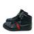 Gucci Sherry Line Leather High Top Sneakers Black 221825 6=U.S 6.5 2 thumbnail
