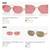 Versace rose sunglasses 5 thumbnail