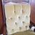 Vintage Victorian Style Avocado Velvet Tufted High Back Armchair 4 thumbnail