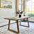 6FT X 3FT Solid Wood Modern Rustic Farmhouse Dining Table 2 thumbnail