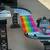 Hot Wheels Mario Kart Rainbow Road Track Set + 20 Bonus Cars — Complete! 1 thumbnail