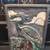 Jim Smith RAKU Stork wall plaque 10 thumbnail