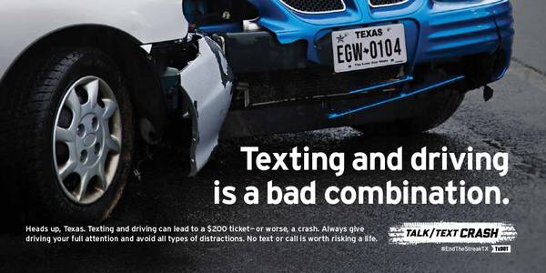 so, you drive distracted... 1