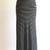 Black and White Striped Maxi Skirt 1 thumbnail