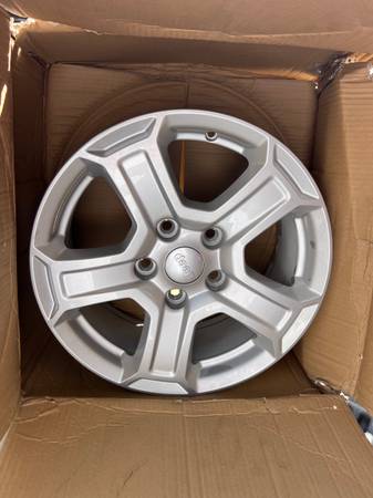 Jeep Wrangler wheels set of 5 1