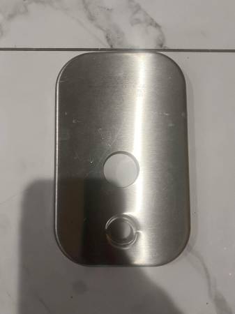 10D22J Server Condiment Stainless Steel Lid 1