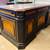 Vintage Executive Desk by Hooker Furniture w/ Intricate Carvings,Tooled Leather 7 thumbnail