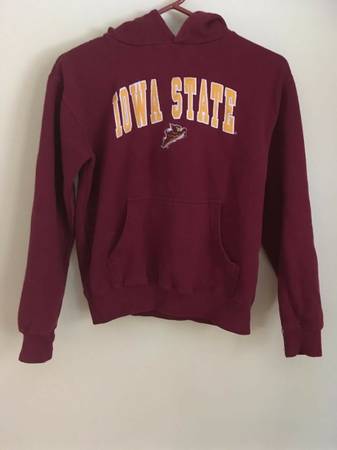 Iowa State Cyclones, Red/Gold, Girl's Size 8, Sweatshirt 1