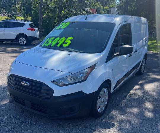 2020 Ford Transit Connect Cargo Van w/ tool bins and slide out shelves 1