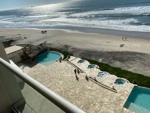 $299 / 3br - 1743ft2 - Rosarito Beach Amazing Views Mar-Y-Sol Tower Spa/Piscinas, Vigilancia 24 Horas (Rosarito, México)63857623711105124