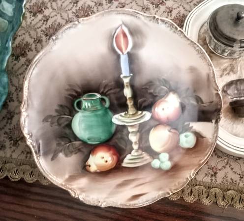 VINTAGE HAND PAINTED NORLEANS JAPAN PLATE 1