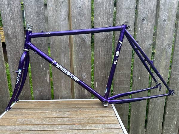 1993 Bridgestone MB-3 52cm frameset vintage mtb Medium/Large - $60 (Wallingford/Greenlake)63471373131905121