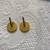 PAIR OF GOLD ON SILVER WEDGWOOD BLUE JASPERWARE CUFFLINKS, GALLEON SHIP DESIGNl 4 thumbnail