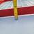 Kitchen red iron hanging pot and pan rack approx 17x33" 11 thumbnail