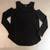 Aqua Cashmere Black Crew Neck Cold Open Shoulder Sweater-Small 1 thumbnail
