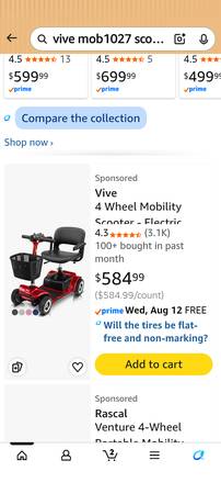 Mobility scooter 1