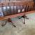 Cherry Wood Double Pedestal Extension Dining Table Used Good Cond 1 thumbnail