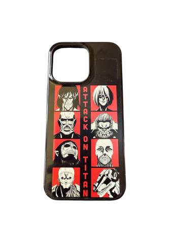 Attack on Titan Season 4 Titan Lineup Case for iPhone 14 Pro Max 1