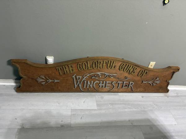 Winchester Gun sign 1