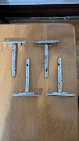 Floating shelf mounts set of 4 1