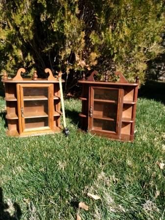 Curio cabinets 1
