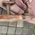 Vintage hand carved wood 3' running man figure B68 24 thumbnail