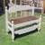Solid Wood Handmade Upcycled Headboard Bench 2 thumbnail