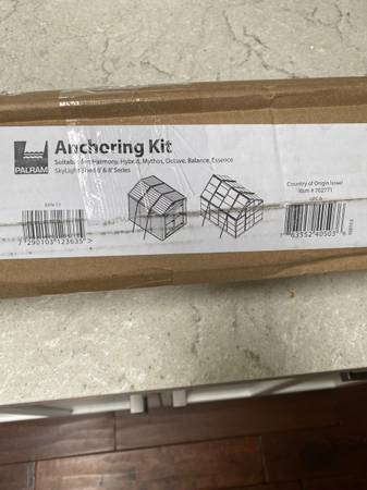 Palram Cable Anchor Kit for Greenhouses 1