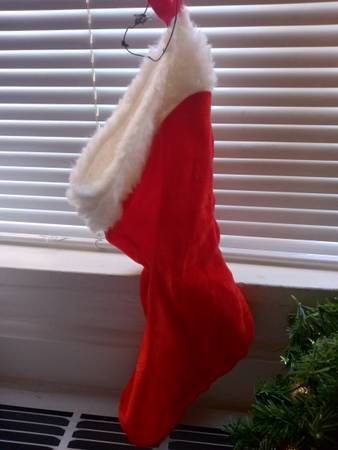Christmas Red Stocking 1