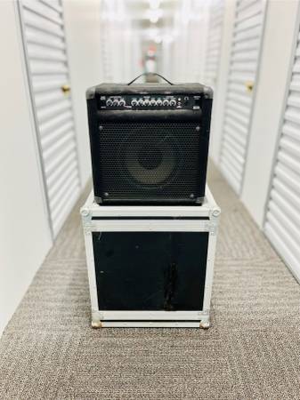 Crate BT25 Bass Combo Amp With Heavy Duty Anvil Case 1