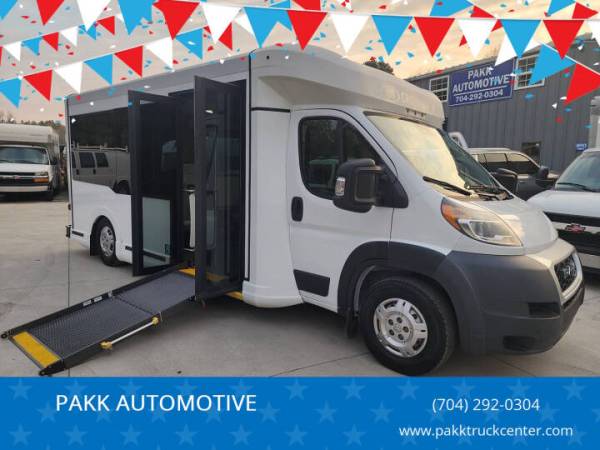 2022 RAM ProMaster 3500 Mini Bus Passenger Shuttle Wheelchair Ramp Van 1