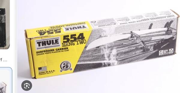 Thule 554 Hang Two Surfboard Carrier 1