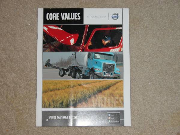 Volvo Heavy Duty Semi Truck Brochure 1