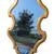 Mid Century Italian mirror 23x40 2 thumbnail