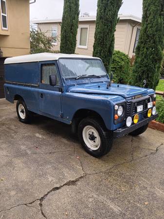 ORIG CLASSIC 1981 LAND ROVER SERIES III 109 WAGON V8 STAGE1 2nd OWNR - $16,000 (san mateo)63613134201729120