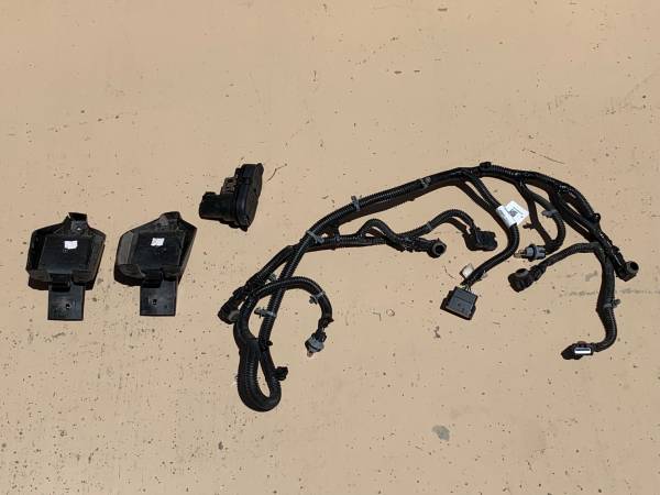 2020-2024 Chevrolet Silverado Rear Bumper Backup Sensor Wiring 1