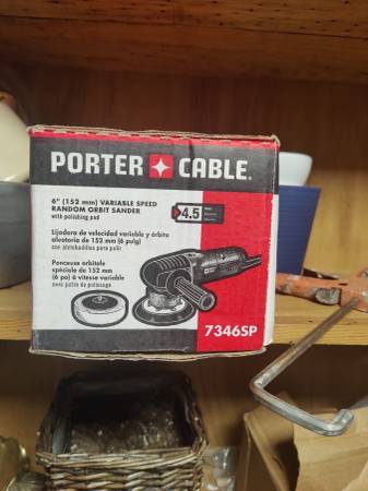Porter Cable 6" Corded Orbital Sander 1