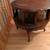 VINTAGE ROUND MAHOGANY 2 TIERED SIDE TABLE MID-CENTURY-FRENCH PROVINCI 2 thumbnail