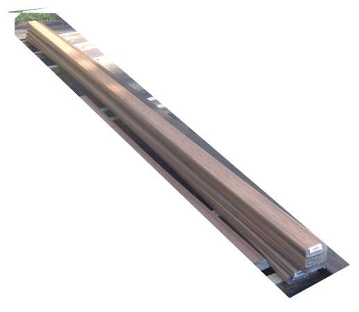 5 Trex 2"x4"x16' SQUARE Transcend Tropics Tiki Torch 1