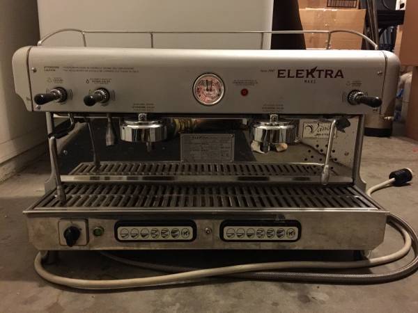 2-Group Commercial ELEKTRA Espresso Machine 1