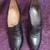Joseph Shoe Salon Michigan Avenue Chicago Black Leather Pumps size 7 1 3 thumbnail