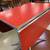 Mid Century Aluminum & Formica Drop Leaf Table 2 thumbnail