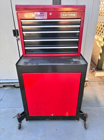 Craftsman vintage combo rolling tool box 1